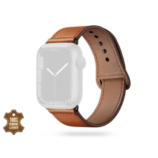 Tech-Protect Apple Watch valódi bőrből készült óraszíj - Tech-Protect Leatherfit - 38/40/41  mm - barna okosóra kellék