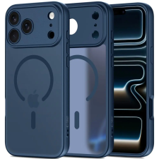 Tech-Protect BasicMag MagSafe iPhone 17 Pro Max tok - matt mélykék tok és táska