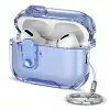 Tech-Protect Bounce Pro AirPods Pro 3 tok, karabinerrel, kék
