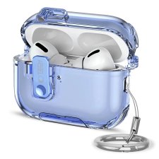 Tech-Protect Bounce Pro AirPods Pro 3 tok, karabinerrel, kék fülhallgató, fejhallgató tok