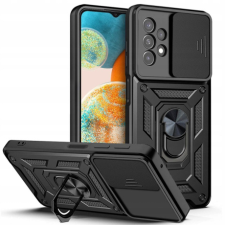 Tech-Protect Camshield műanyag tok Samsung Galaxy A23 5G, fekete tok és táska
