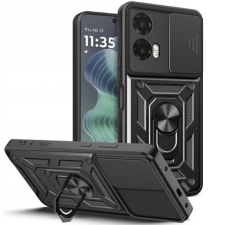 Tech-Protect Camshield Pro tok Motorola Moto G35 5G, fekete tok és táska