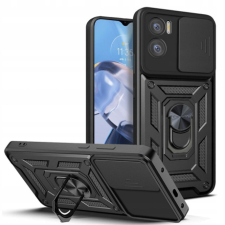 Tech-Protect Camshield tok Motorola Moto E22 / E22i, fekete tok és táska