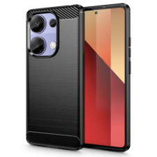 Tech-Protect Carbon tok Xiaomi Redmi Note 13 Pro 4G, fekete tok és táska