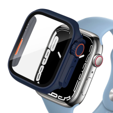  Tech-Protect Defense360 - kék/narancs műanyag/üveg védő tok Apple Watch 7/8 (45mm) okosórához okosóra kellék