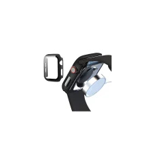 Tech-Protect Defense 360 tok üvegfóliával Apple Watch 7 41mm, átlátszó okosóra kellék