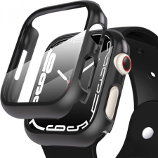Tech-Protect Defense 360 tok üvegfóliával Apple Watch 7 45mm, fekete okosóra kellék