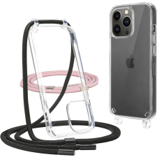 Tech-Protect Flexair Chain Apple iPhone 12/12 Pro Black & Pink tok és táska