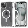 Tech-Protect FlexAir Hybrid MagSafe iPhone 15 glitteres átlátszó tok
