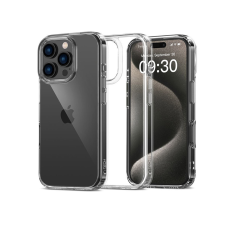 Tech-Protect FlexAir Hybrid szilikon tok - Apple iPhone 16 Pro - átlátszó tok és táska
