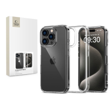 Tech-Protect FlexAir Hybrid szilikon tok - Apple iPhone 16 Pro - átlátszó tok és táska