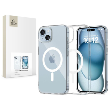 Tech-Protect FlexAir MagSafe szilikon tok - Apple iPhone 15 - átlátszó (TP371853) tok és táska