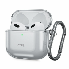 Tech-Protect Flexair Tok Apple Airpods 4 Hamuszürke Borításhoz fülhallgató, fejhallgató tok