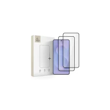 Tech-Protect Glass Fit 2x üvegfólia Samsung Galaxy S25 Edge, fekete mobiltelefon kellék