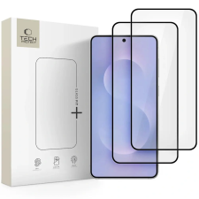Tech-Protect Glass Fit+ Samsung Galaxy S25 FE kijelzővédő üvegfólia, fekete (2db) mobiltelefon kellék