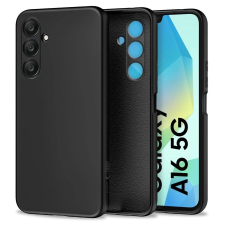 Tech-Protect ICON fekete szilikon tok Samsung Galaxy A16 készülékhez tok és táska