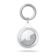 Tech-Protect Icon szilikon tok Apple AirTag, átlátszó tok és táska