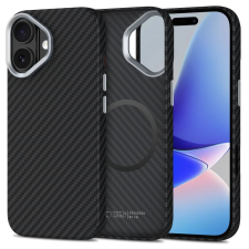 Tech-Protect ION CARBON MAGSAFE iPhone 17 készülékhez tok fekete/ezüst tok és táska