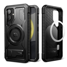 Tech-Protect Kevlar MagSafe tok Samsung Galaxy S24, fekete tok és táska