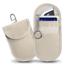 Tech-Protect KLATKA FARADAYA TECH-PROTECT KLR100 kulcsmentes RFID jelzavaró tok, kávébarna tok és táska