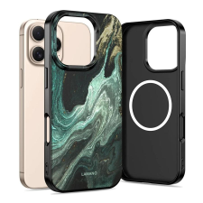 Tech-Protect LAMANO MAGSAFE iPhone 16 Pro készülékhez tok AURA zöld tok és táska