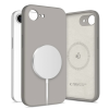Tech-Protect Liquid Silicone MagSafe iPhone 16E készülékhez tok kőszürke