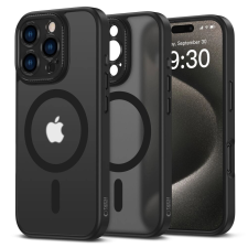 Tech-Protect MagCam MagSafe tok iPhone 16 Pro Max - átlátszó fekete tok és táska