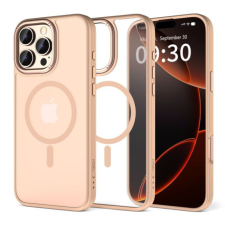 Tech-Protect MagEdge MagSafe tok iPhone 16 Pro Max, barna tok és táska