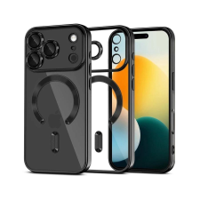 Tech-Protect MAGFLEX MAGSAFE iPhone 17 Pro készülékhez tok fényes fekete tok és táska