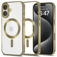 Tech-Protect MagFlex MagSafe tok iPhone 16, arany tok és táska