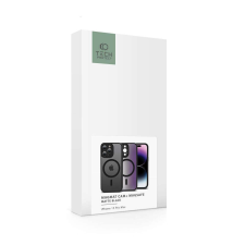 Tech-Protect Magmat Cam+ Magsafe Iphone 15 Pro Max matt fekete - telefontok tok és táska