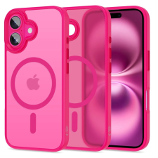 Tech-Protect MAGMAT MAGSAFE iPhone 16 készülékhez tok lángoló rózsaszín tok és táska