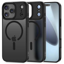 Tech-Protect MAGMAT MAGSAFE iPhone 17 Pro tok készülékhez matt fekete tok és táska