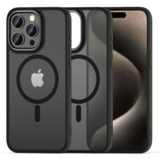 Tech-Protect Magmat MagSafe tok iPhone 15 Pro, fekete tok és táska