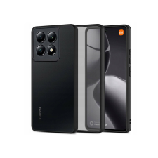 Tech-Protect Magmat szilikon tok - Xiaomi 14T Pro - fekete/ átlátszó tok és táska
