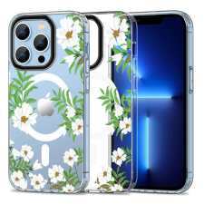 Tech-Protect Magmood MagSafe Apple iPhone 13 Pro Max Spring Daisy tok és táska