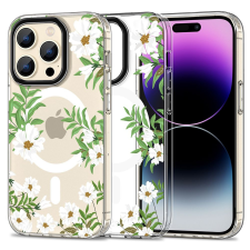 Tech-Protect MagMood MagSafe Apple iPhone 15 Pro Max Spring Daisy tok és táska