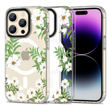 Tech-Protect MAGMOOD MAGSAFE iPhone 15 Pro tok készülékhez SPRING DAISY tok és táska