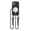 Tech-Protect magnecklace magsafe iphone 16 fekete nyakpánt nélküli tok