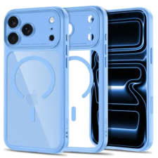 Tech-Protect MagPeak MagSafe CC tok iPhone 17 Pro / 18 Pro, világos kék tok és táska