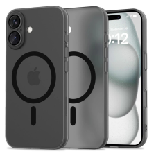 Tech-Protect MAGSLIM MAGSAFE iPhone 16 tok készülékhez – matt fekete tok és táska