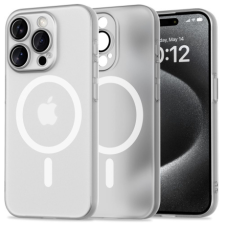 Tech-Protect MagSlime MagSafe tok iPhone 15 Pro, fehér tok és táska