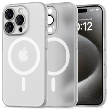 Tech-Protect MagSlime MagSafe tok iPhone 16 Pro, fehér tok és táska
