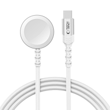  Tech-Protect MC01 UltraBoost mágneses töltő USB-C kábel 120 cm - fehér okosóra kellék