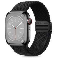 Tech-Protect Nylon Mag szíj Apple Watch 42/44/45/49mm, black okosóra kellék
