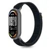 Tech-Protect NYLON STRIPE Xiaomi okos karkötő 8 / 9 / 10 / NFC fekete/narancs