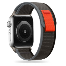 Tech-Protect Nylon szíj Apple Watch 38/40/41mm, black/orange okosóra kellék
