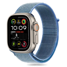 Tech-Protect Nylon szíj Apple Watch 40/41/42mm, baby blue okosóra kellék