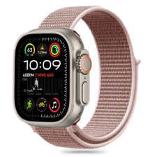 Tech-Protect Nylon szíj Apple Watch 40/41/42mm, dusty rose okosóra kellék