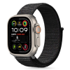 Tech-Protect Nylon szíj Apple Watch 44/45/46/49mm, black
